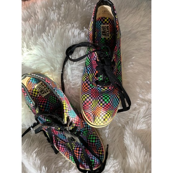 Vintage Other - Vintage neon skate shoes